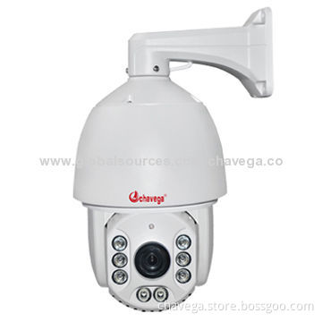 Intelligent waterproof IR speed PTZ dome camera, 1000TVL, 256 preset positions